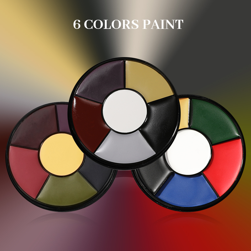 Body Paint Sfx - 6-Color Bruise Wheel Special Effects SFX