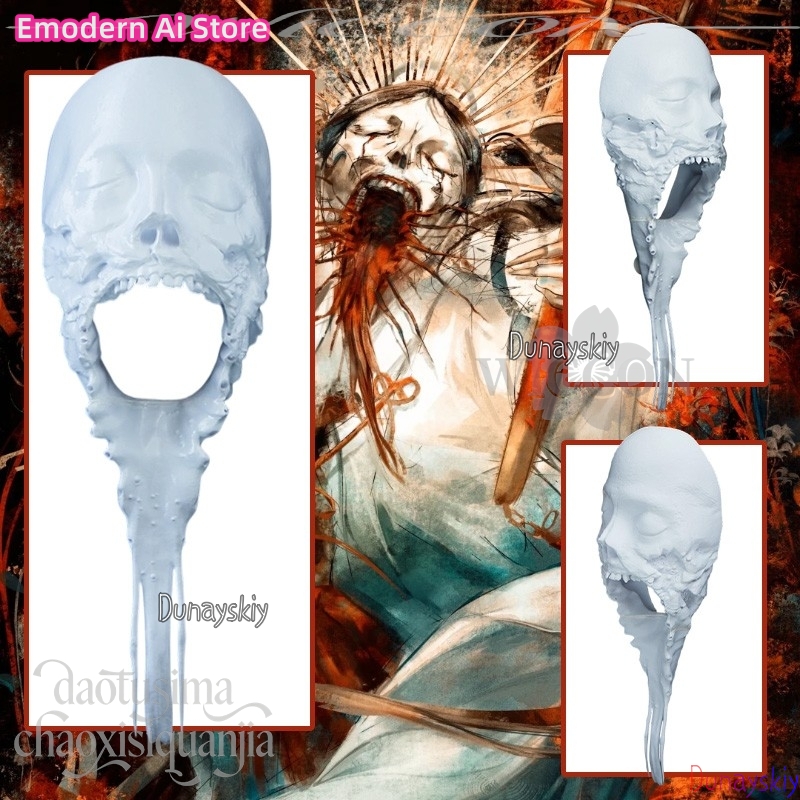 Horror Anime White DIY Colorin - Cosplay Prop Diy 评论和价格