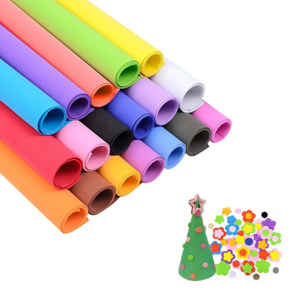 1/18Pcs Colorful EVA Foam Shee - Cosplay Props Eva Foam 评论和价格