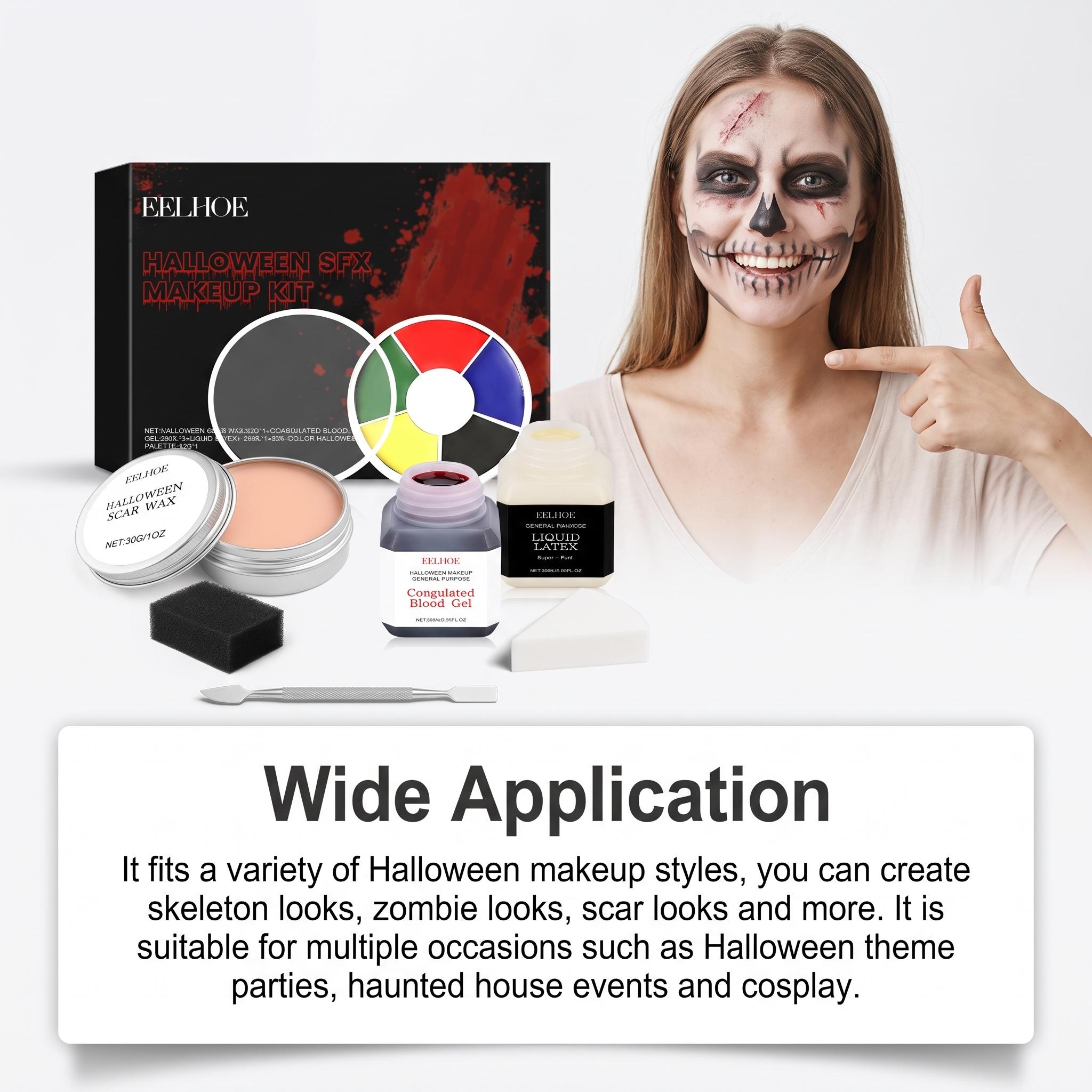 EELHOE Halloween SFX Makeup Ki - Body Paint Sfx 评论和价格