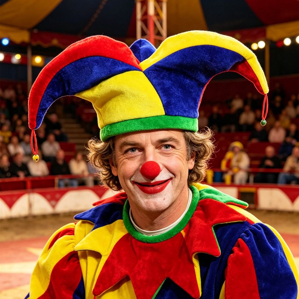 Cap Prop Multicolor Clown Hat  - Cosplay Prop Patterns 评论和价格