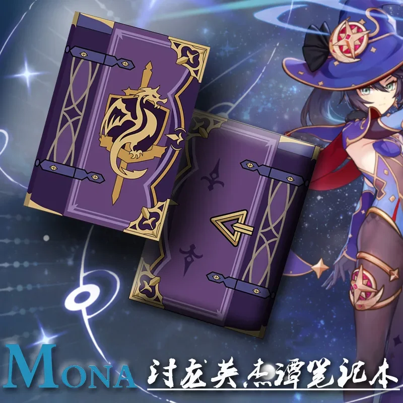 Game Genshin Impact Mona Noteb - Cosplay Prop Book 评论和价格
