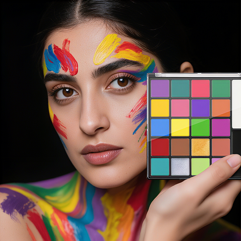 22-Color Face Body Paint Set O - Body Paint Sfx 评论和价格
