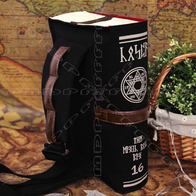 Anime Magic Book Shoulder Bag  - Cosplay Prop Book 评论和价格