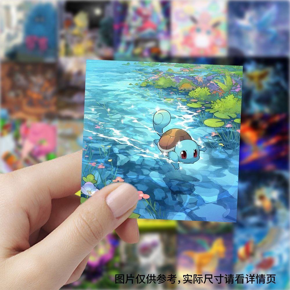 177pcs Pokémon card square sti - Cosplay Prop Diy 评论和价格