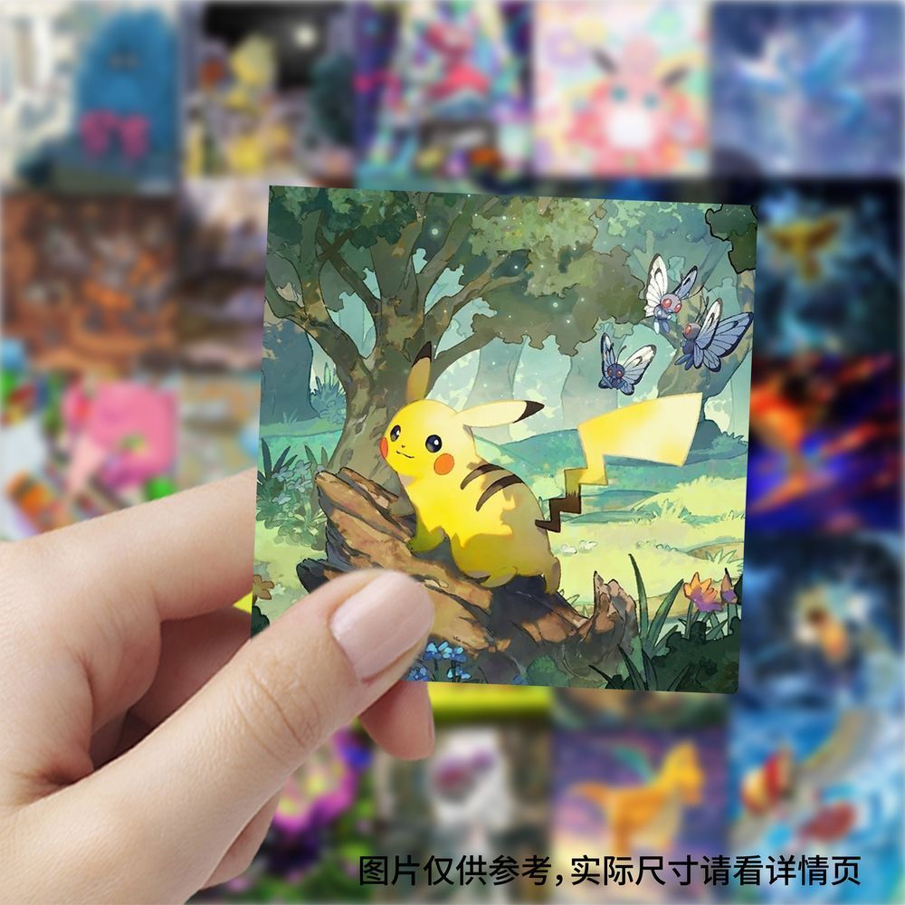 177pcs Pokémon card square sti - Cosplay Prop Diy 评论和价格