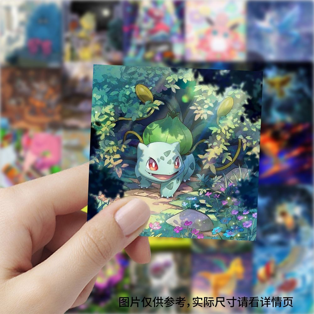 177pcs Pokémon card square sti - Cosplay Prop Diy 评论和价格
