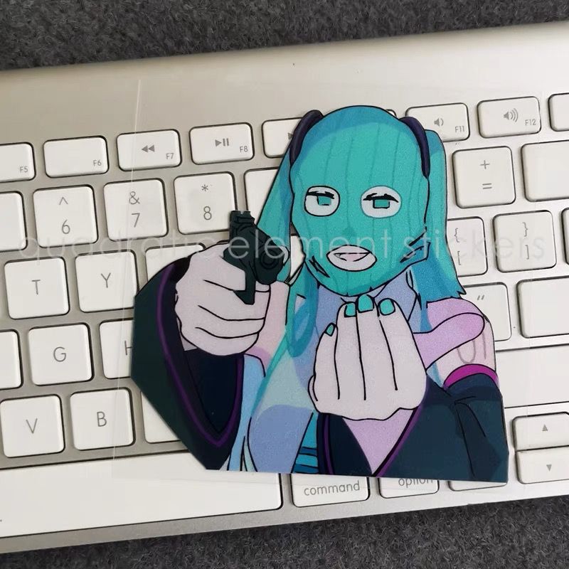 Miku Motorcycle Sticker Water  - Cosplay Prop Diy 评论和价格