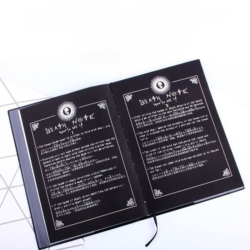 Anime Death Note Notebook Leat - Cosplay Prop Book 评论和价格