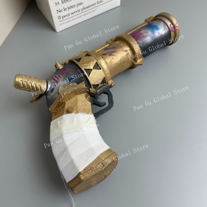 28cm/11.02in Jinx Pistol Custo - Cosplay Prop Pistol 评论和价格