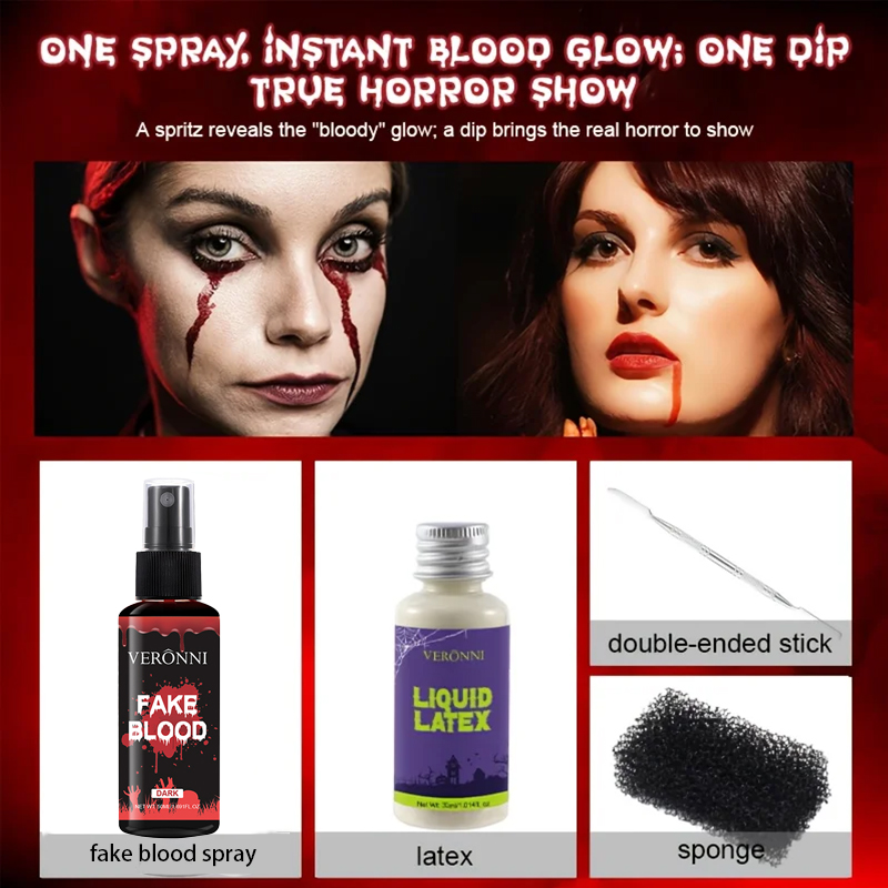 Liquid Latex SFX Makeup Kit wi - Body Paint Sfx 评论和价格
