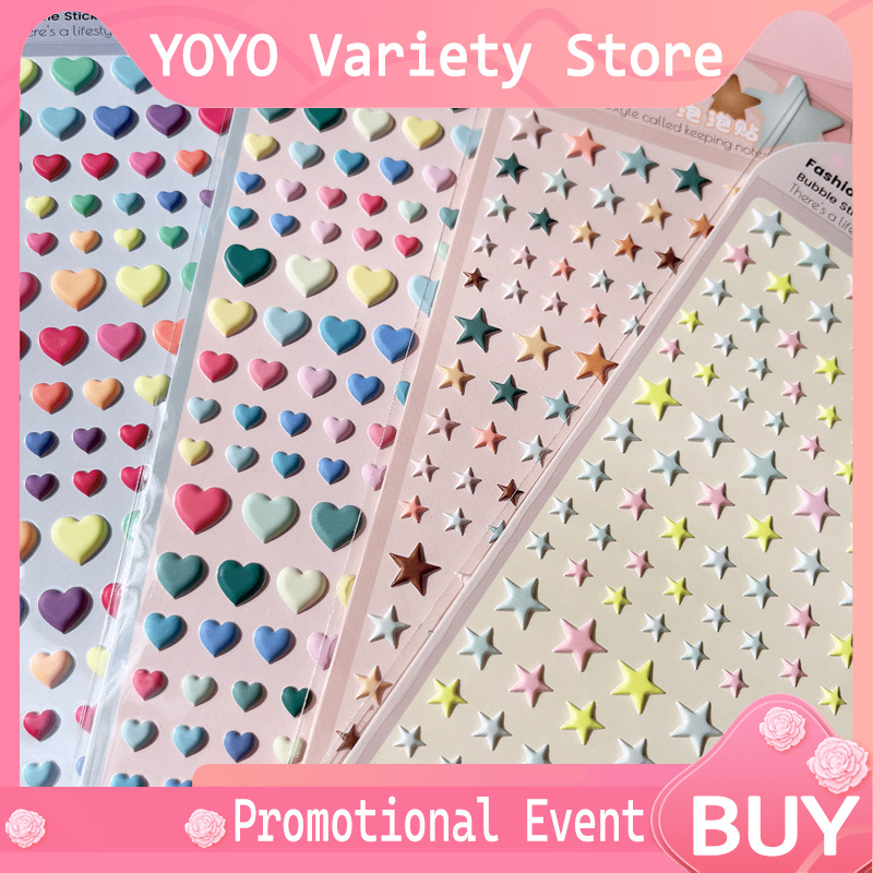 3D Bubble Foam Puffy Heart Sta - Cosplay Props Eva Foam 评论和价格