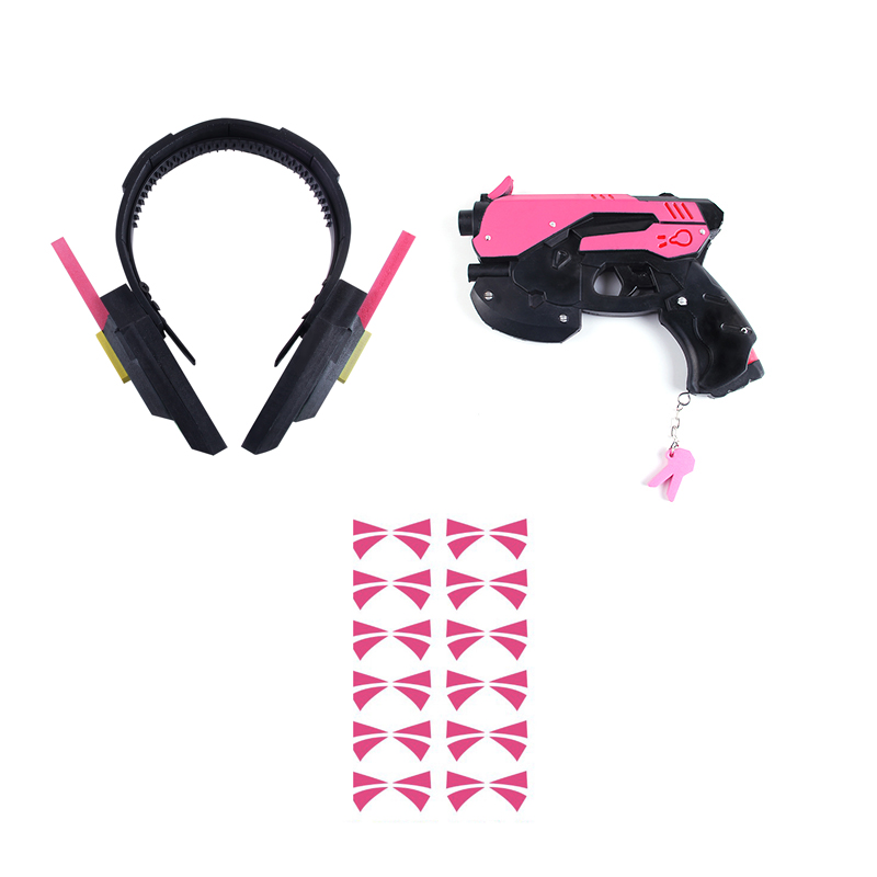 Game Overwatch Dva Cosplay Cos - Cosplay Prop Pistol 评论和价格