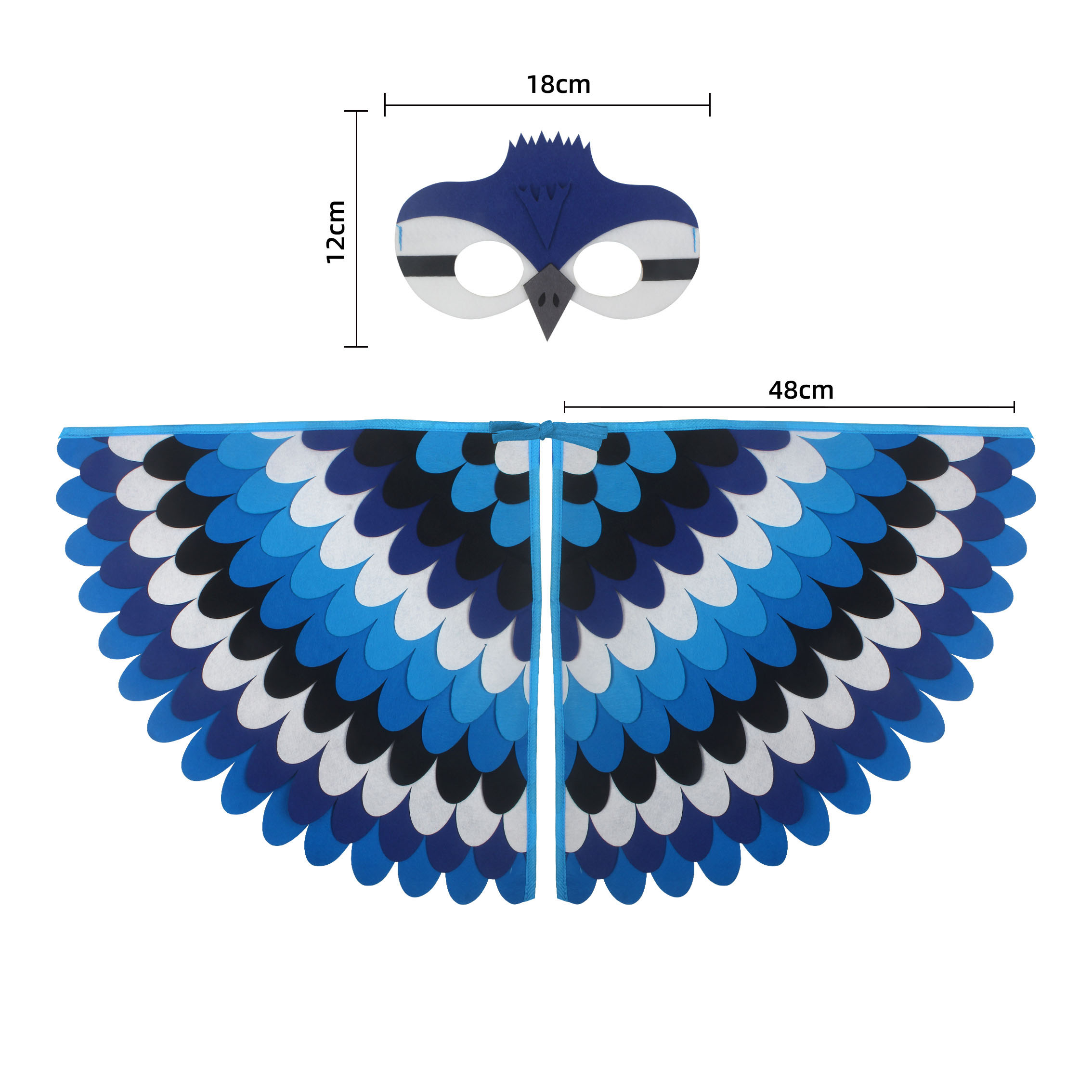 Cute Owl Wings Costume Animal  - Cosplay Prop Patterns 评论和价格