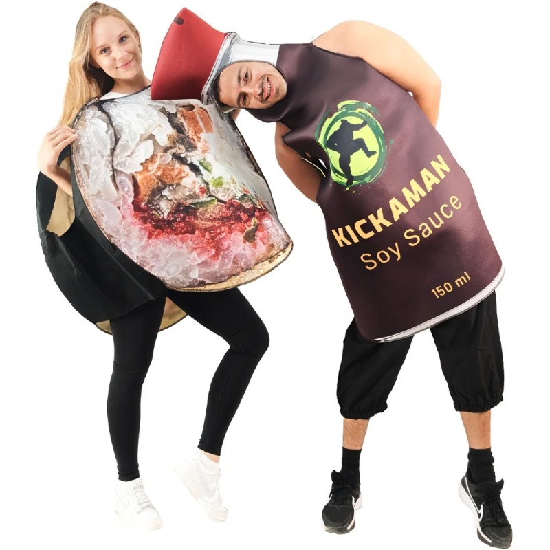 2pcs/set Sushi Soy Sauce Combi - Cosplay Prop Business 评论和价格