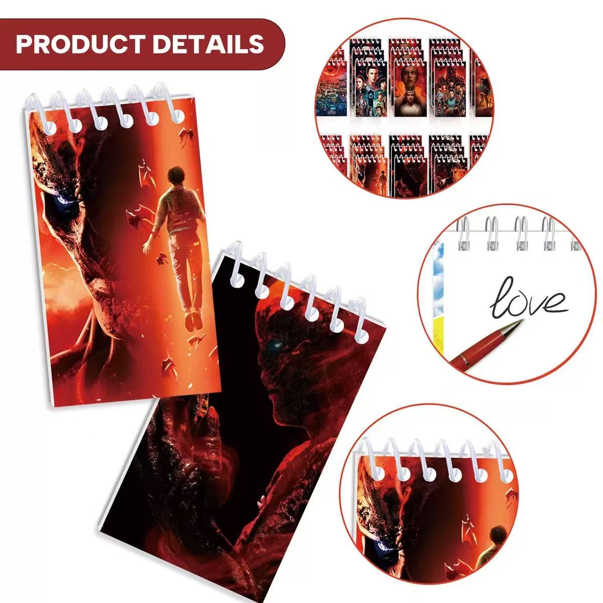 2026 10pcs R Mini Notebook Set - Cosplay Prop Book 评论和价格